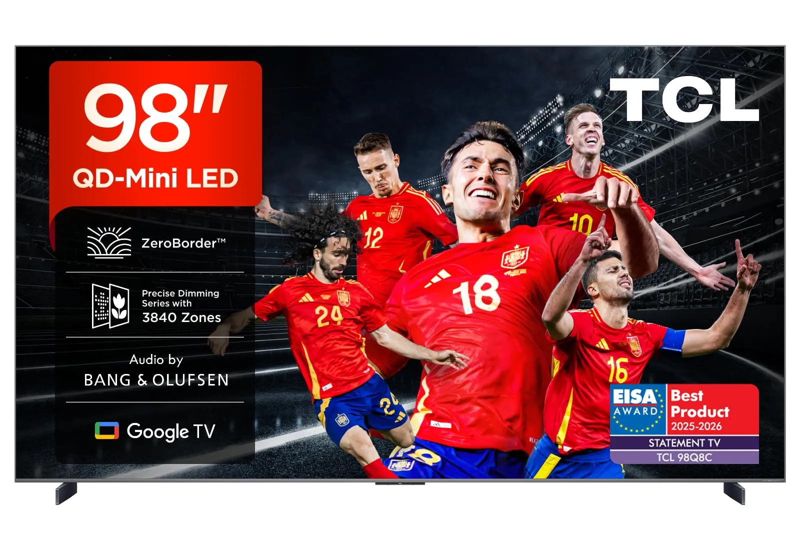 Smart TV TCL 98Q8C QD-Mini LED 98" 4K 144 Hz