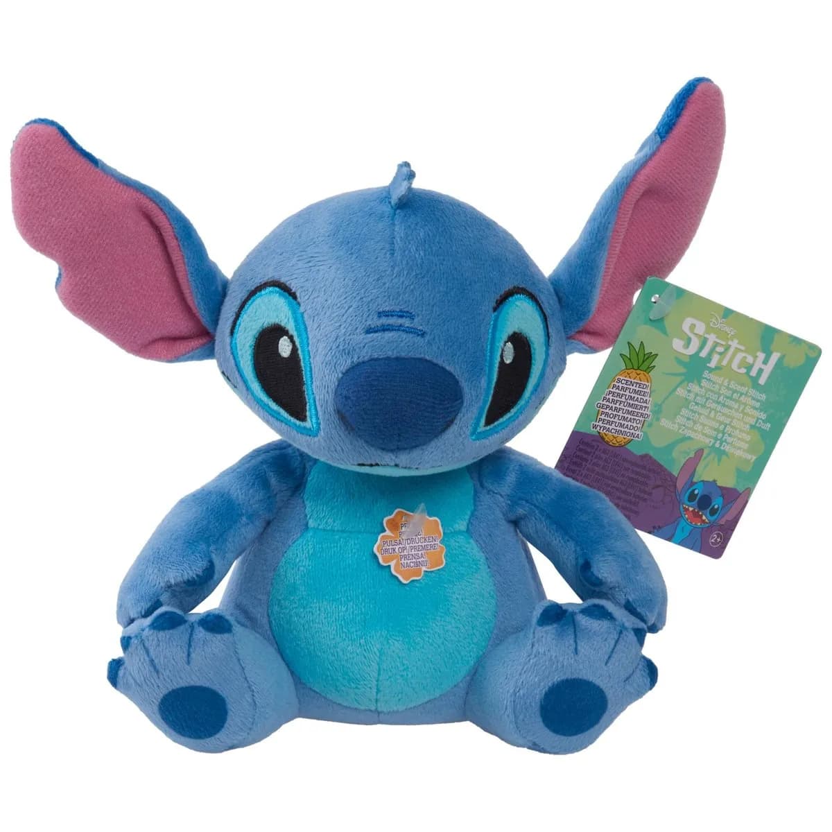 Peluche Disney Stitch con Sonido y Aroma (15 cm)