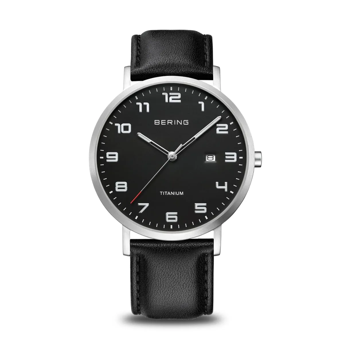 Reloj de Cuarzo Bering Titanium 18640-402 para Hombre, 40 mm