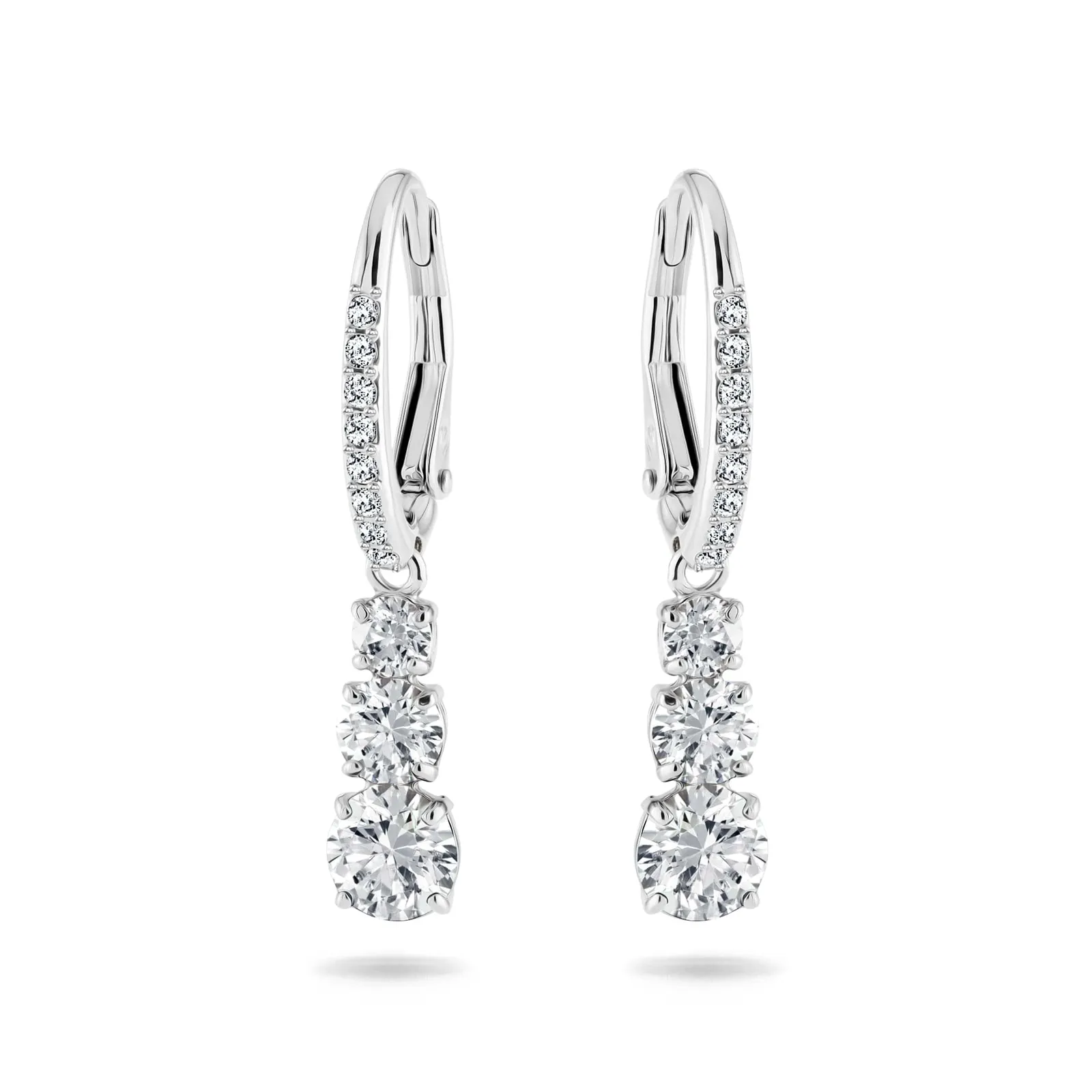 Pendientes Colgantes Swarovski Stilla con Cristales Transparentes