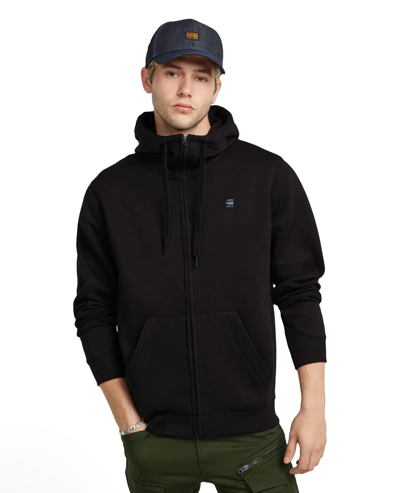 Sudadera con Capucha G-Star Premium Core para Hombre