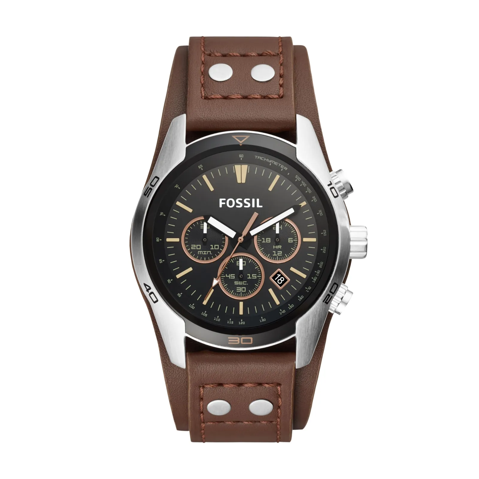 Reloj Fossil Coachman CH2891 Cronógrafo Hombre 44 mm