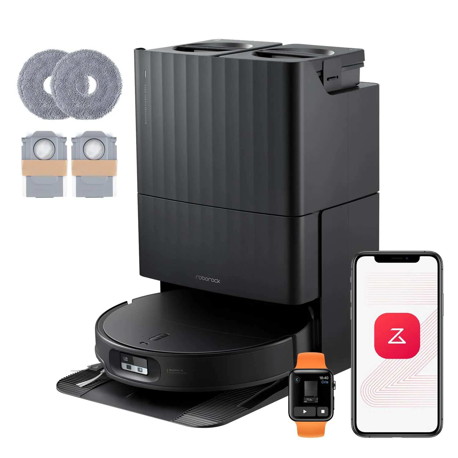 Robot Aspirador Roborock Qrevo Edge 2: Potente y Autónomo
