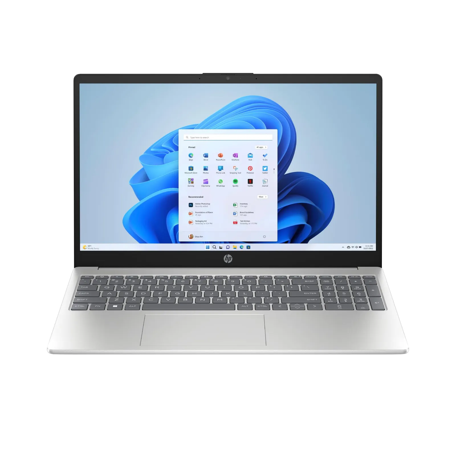 Portátil HP 15,6" FHD Intel Core i7, 16GB RAM, 512GB SSD, Windows 11