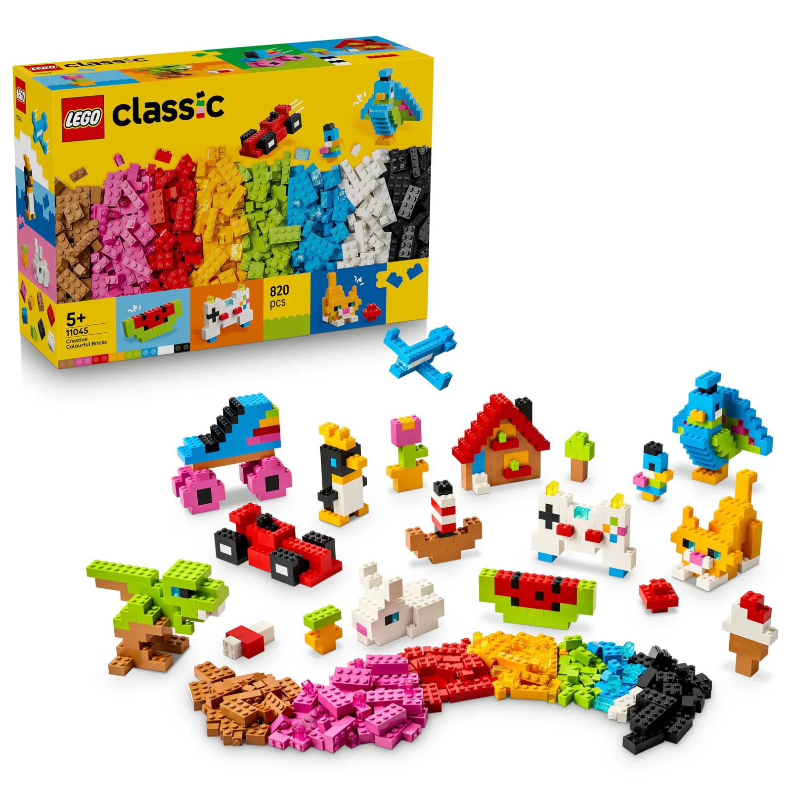 LEGO Classic 11045 Ladrillos Creativos, 820 Piezas
