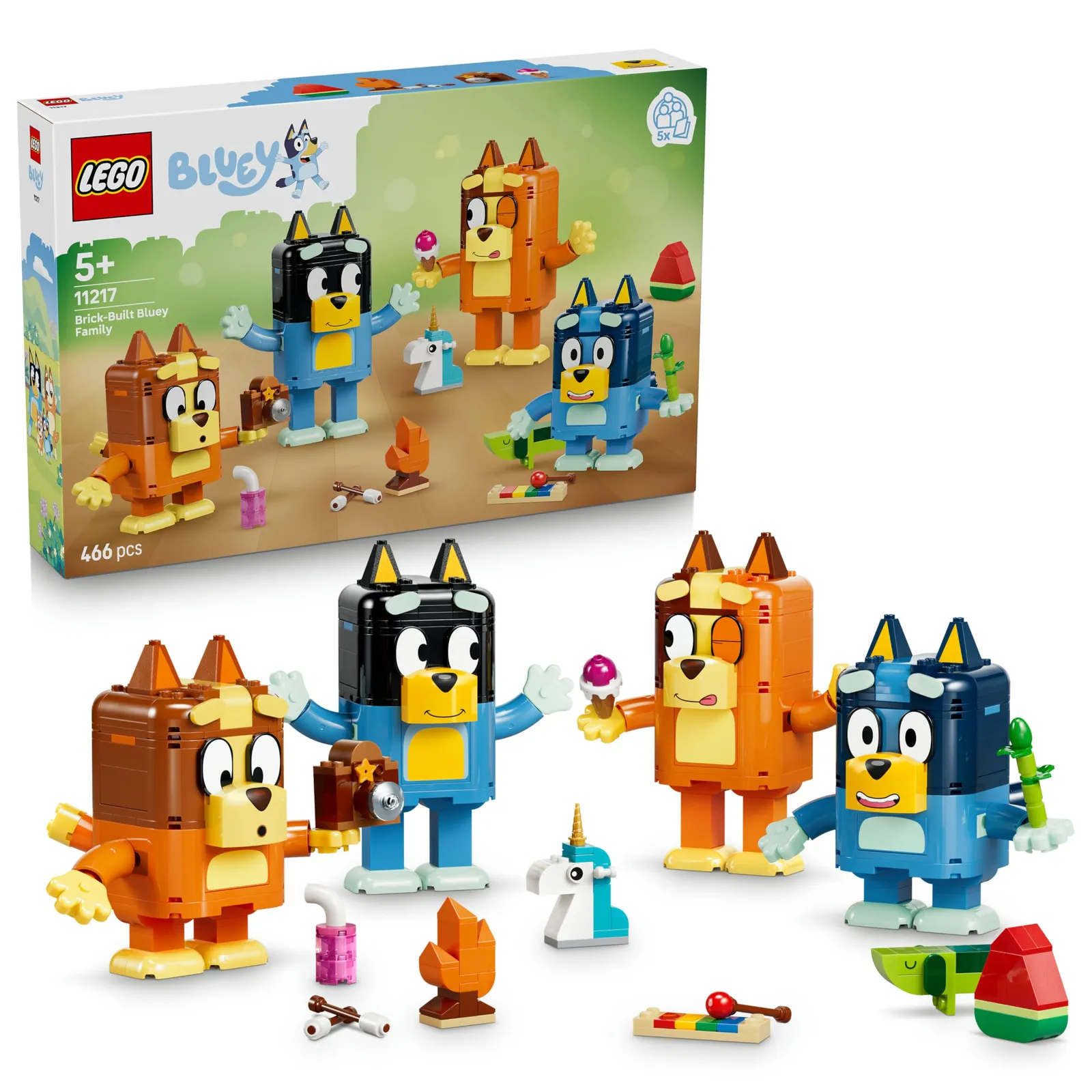 LEGO Bluey 11217 Familia para Construir (varias tallas)
