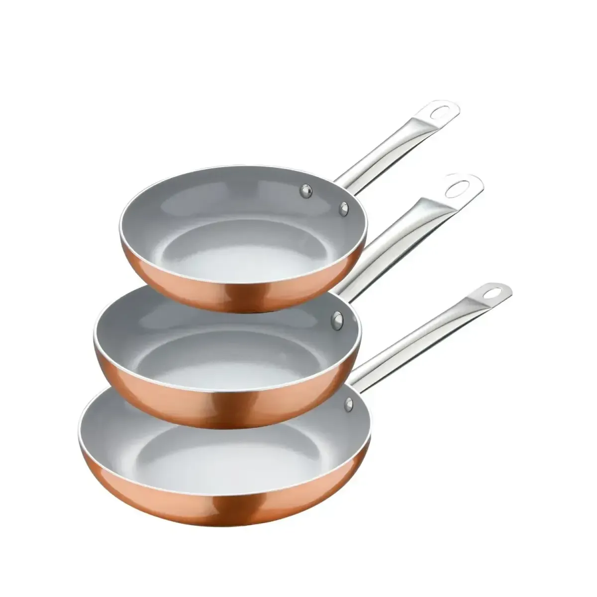 Set de 3 sartenes SAN IGNACIO Arde de 18, 22 y 26 cm