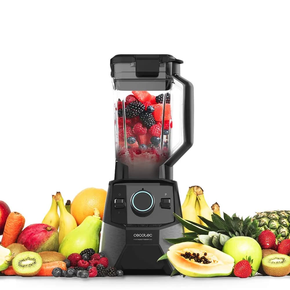 Batidora de Vaso Cecotec Power Black Titanium 2600MAX Pro