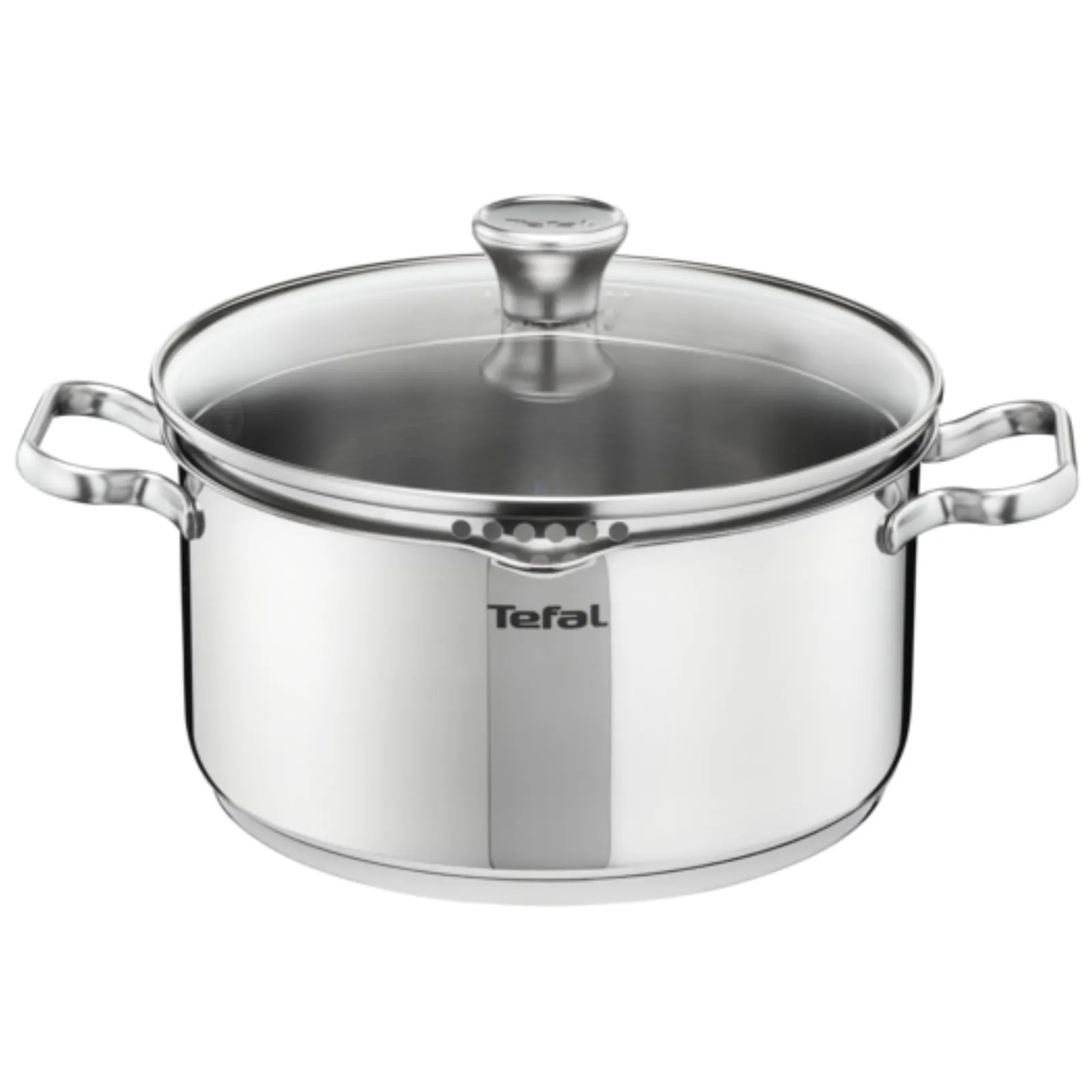 Cacerola Tefal Duetto de Acero Inoxidable 20cm