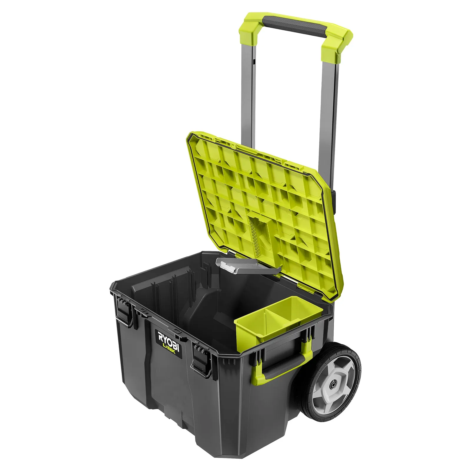 Caja de Herramientas Ryobi LINK RSL201 Modular 66,5 L con Ruedas