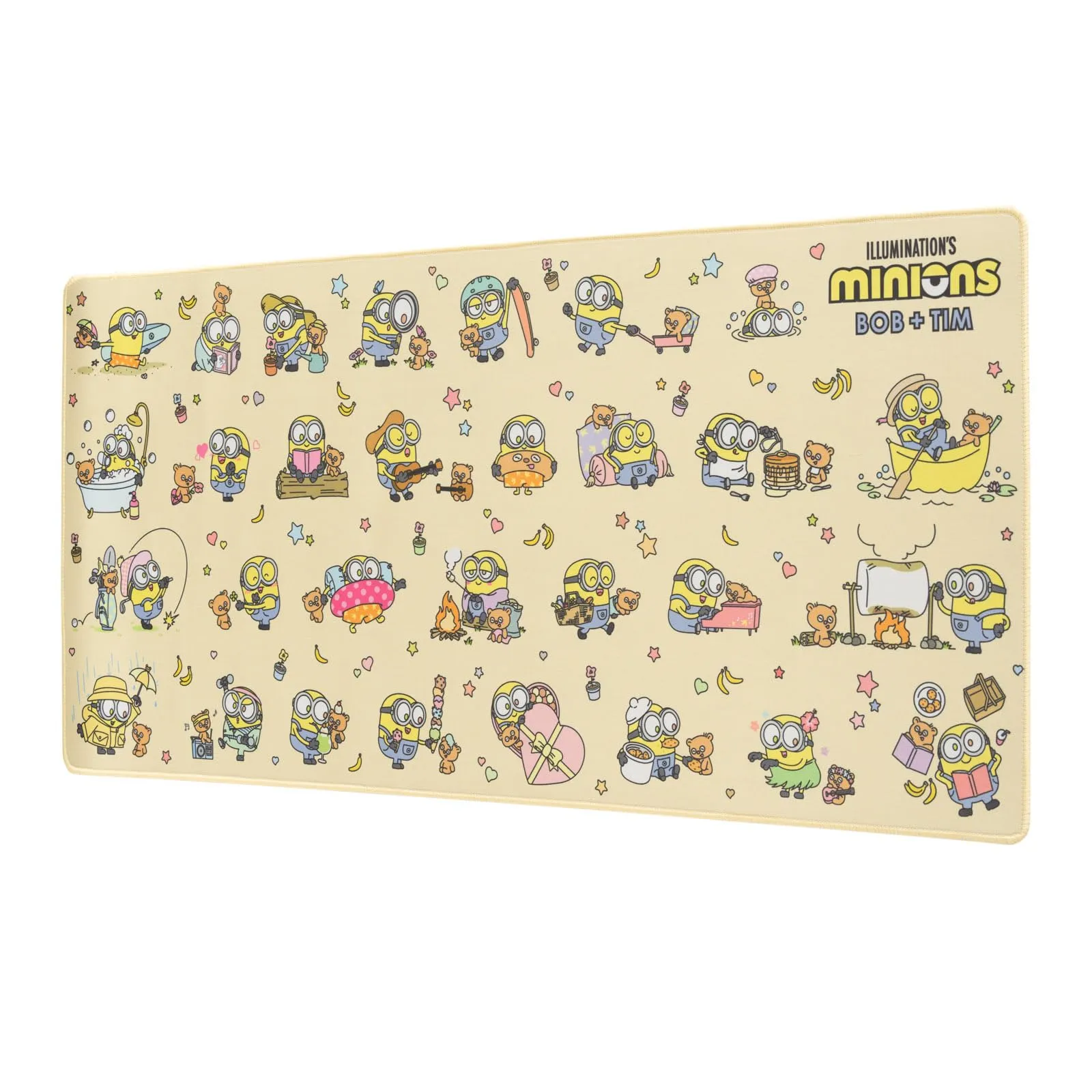 Alfombrilla Ratón XXL Minions Bob y Tim