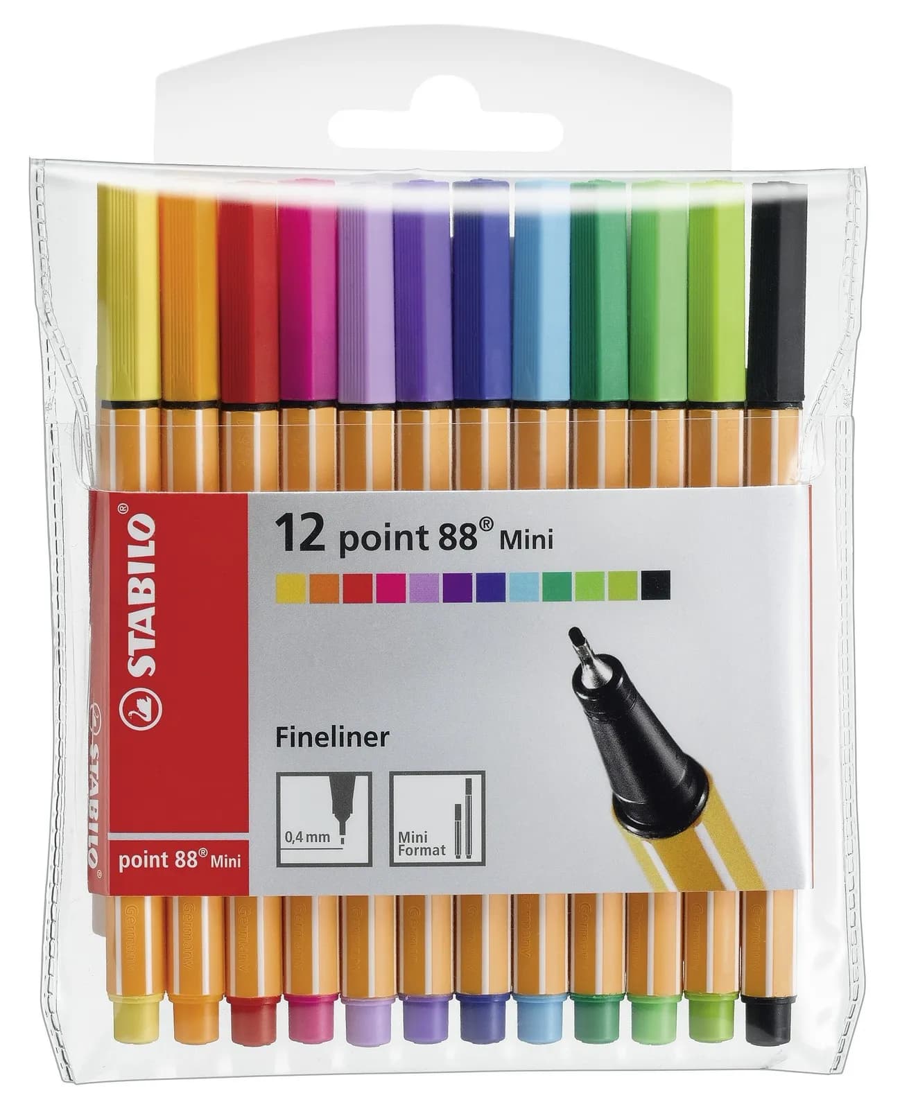 Rotuladores STABILO point 88 Mini punta fina 0.4mm