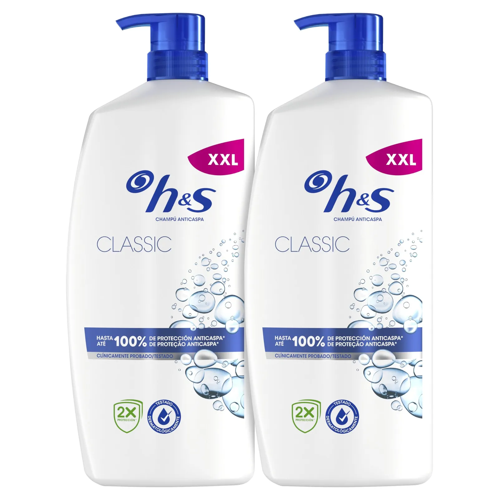 Pack 2x 1L Champú Anticaspa H&S
