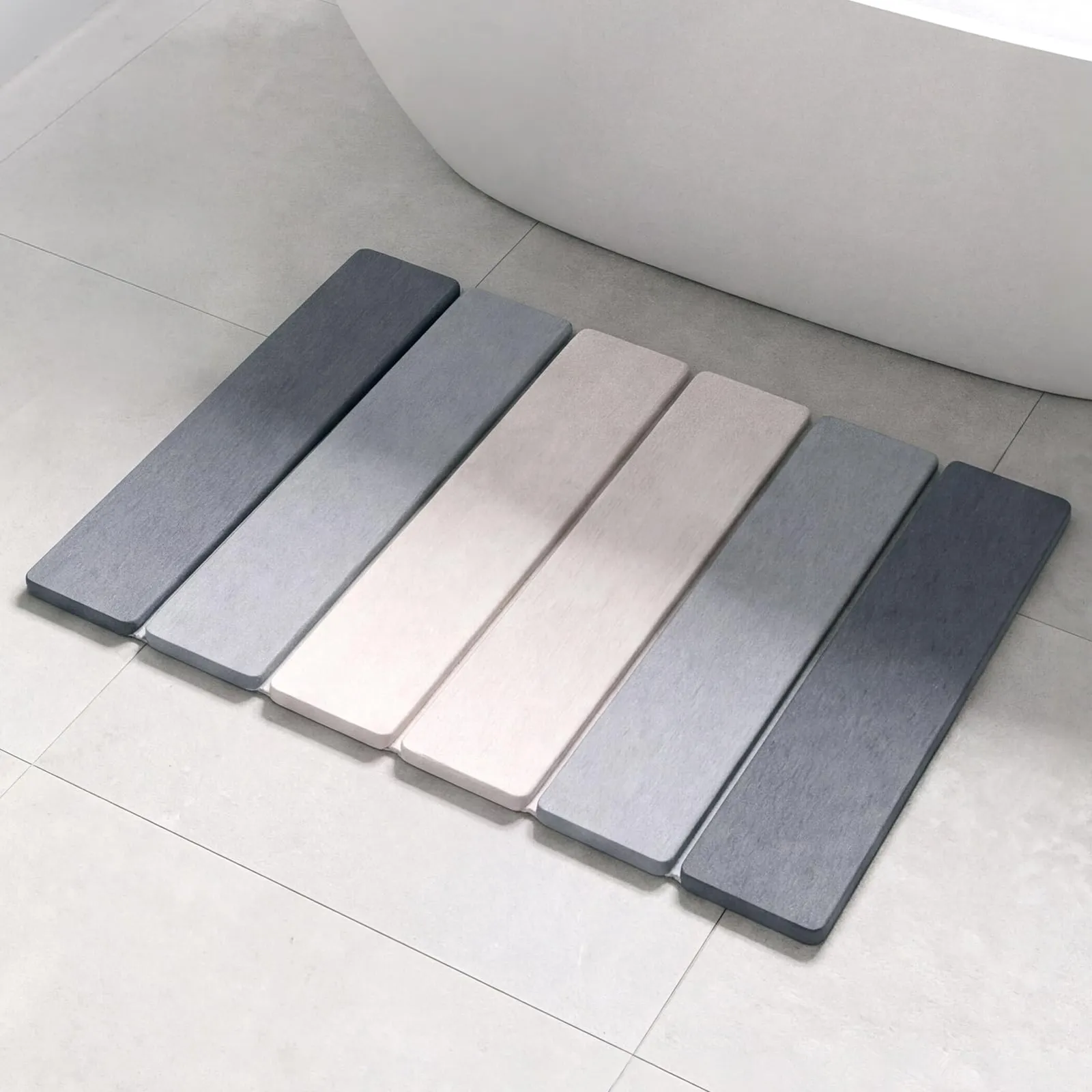 Alfombra de Baño Plegable Diatomita Eympeu 60x39cm