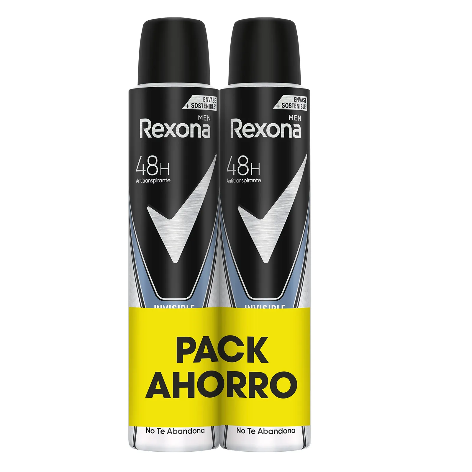 Pack 2 Rexona Men Invisible Ice Antitranspirante 200 ml