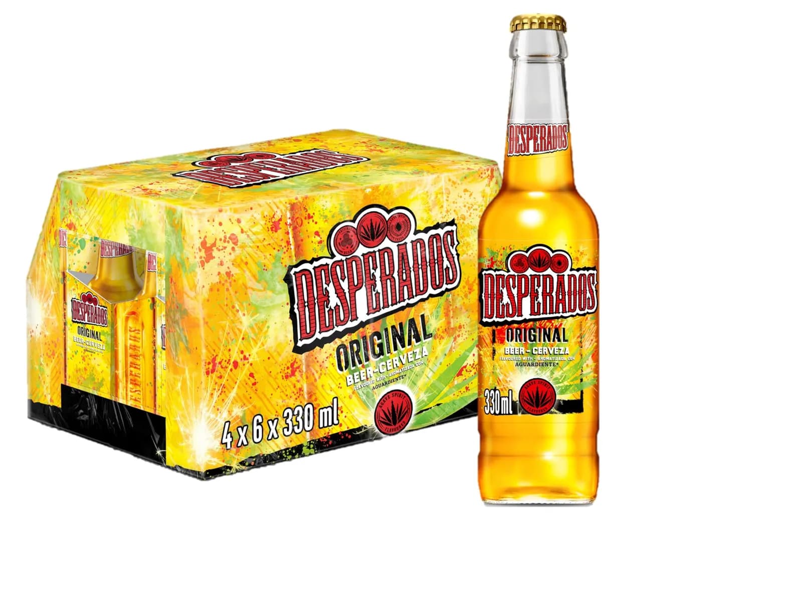 Desperados Cerveza - Caja 24 Botellas x 330 ml