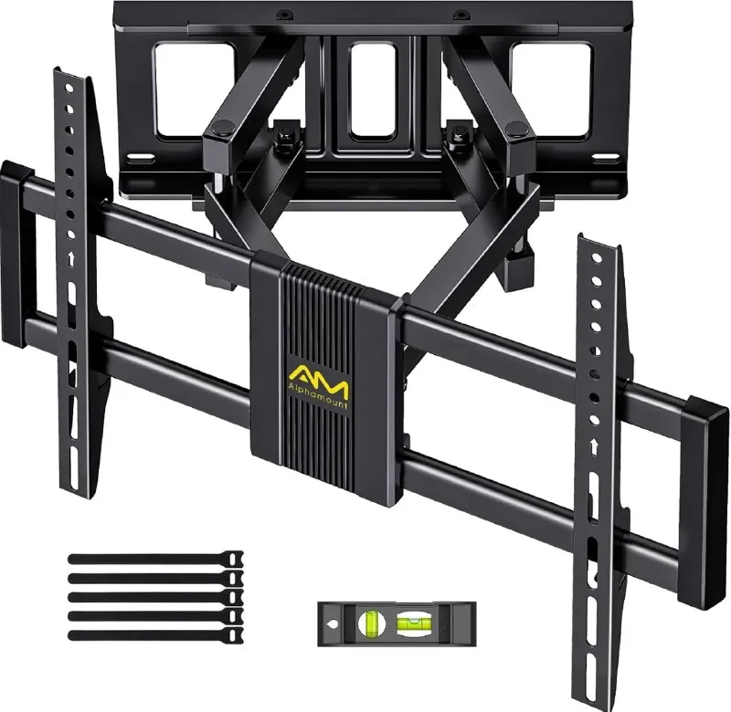 Soporte de Pared para TV Inclinable y Giratorio (37-80 Pulgadas)