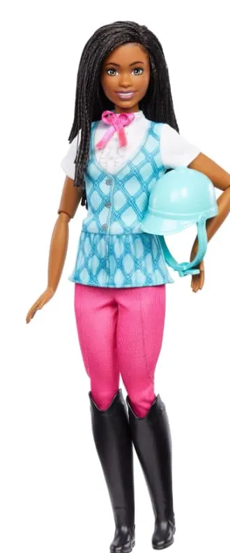 Muñeca Barbie Brooklyn con accesorios, inspirada en Netflix