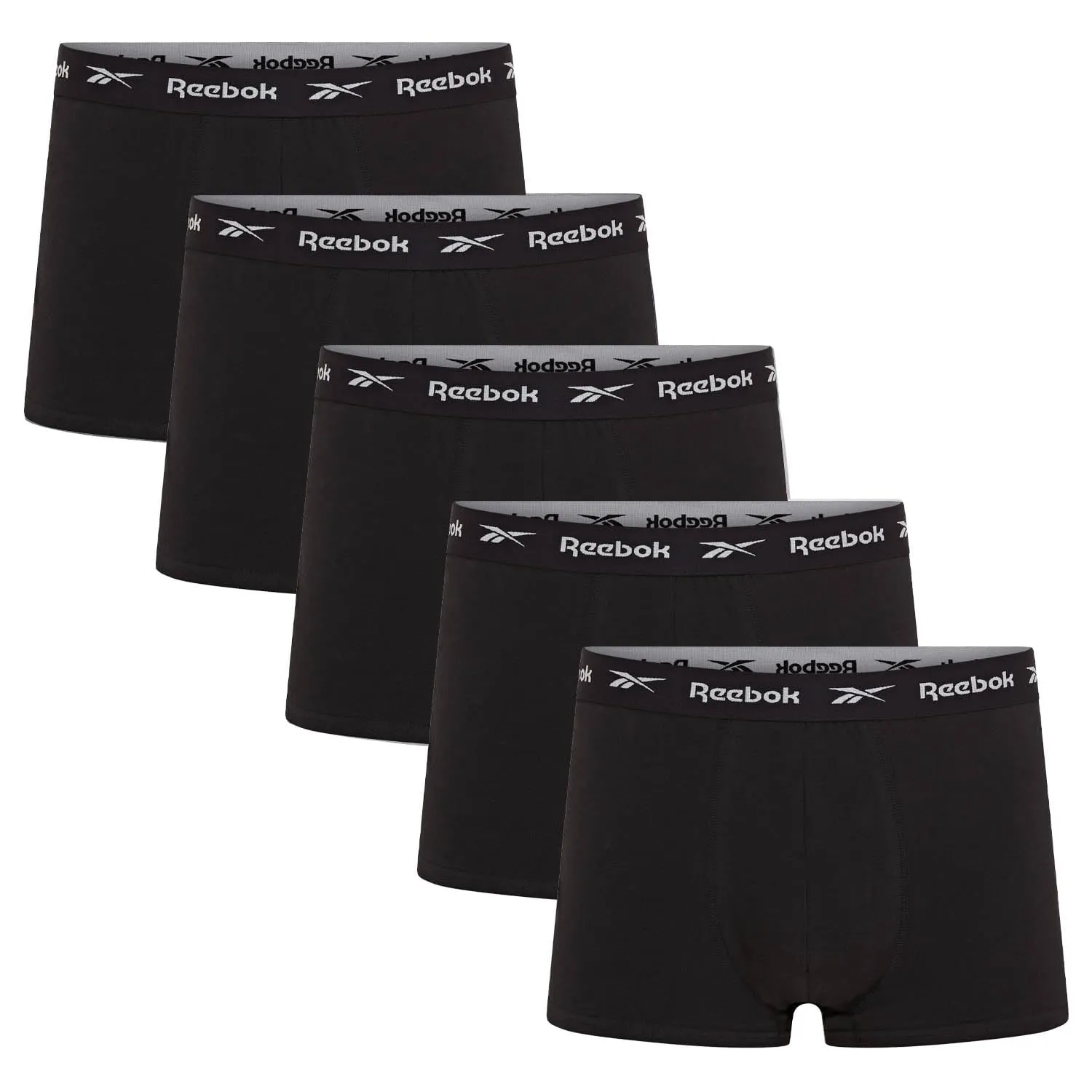 Reebok Bóxers Deportivos para Hombre – Pack 5 unidades (varias tallas)