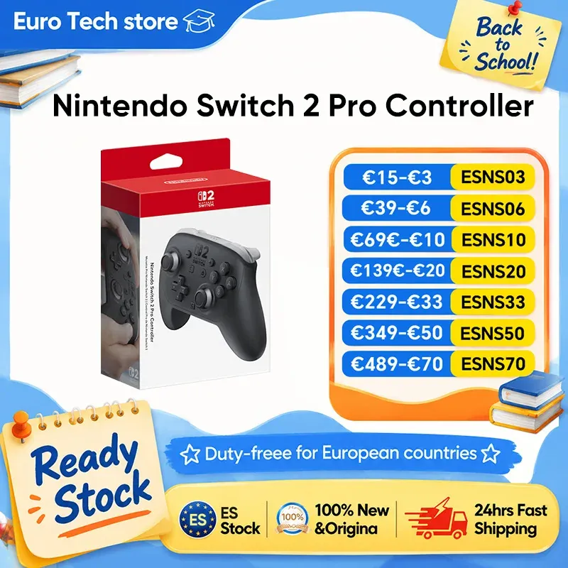 Control Inalámbrico Pro para Nintendo Switch 2