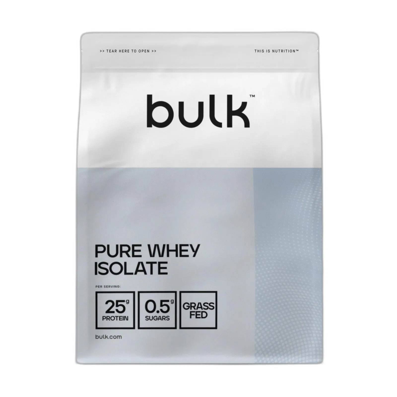 Proteína Whey Isolate Bulk, Fresa, 1 kg