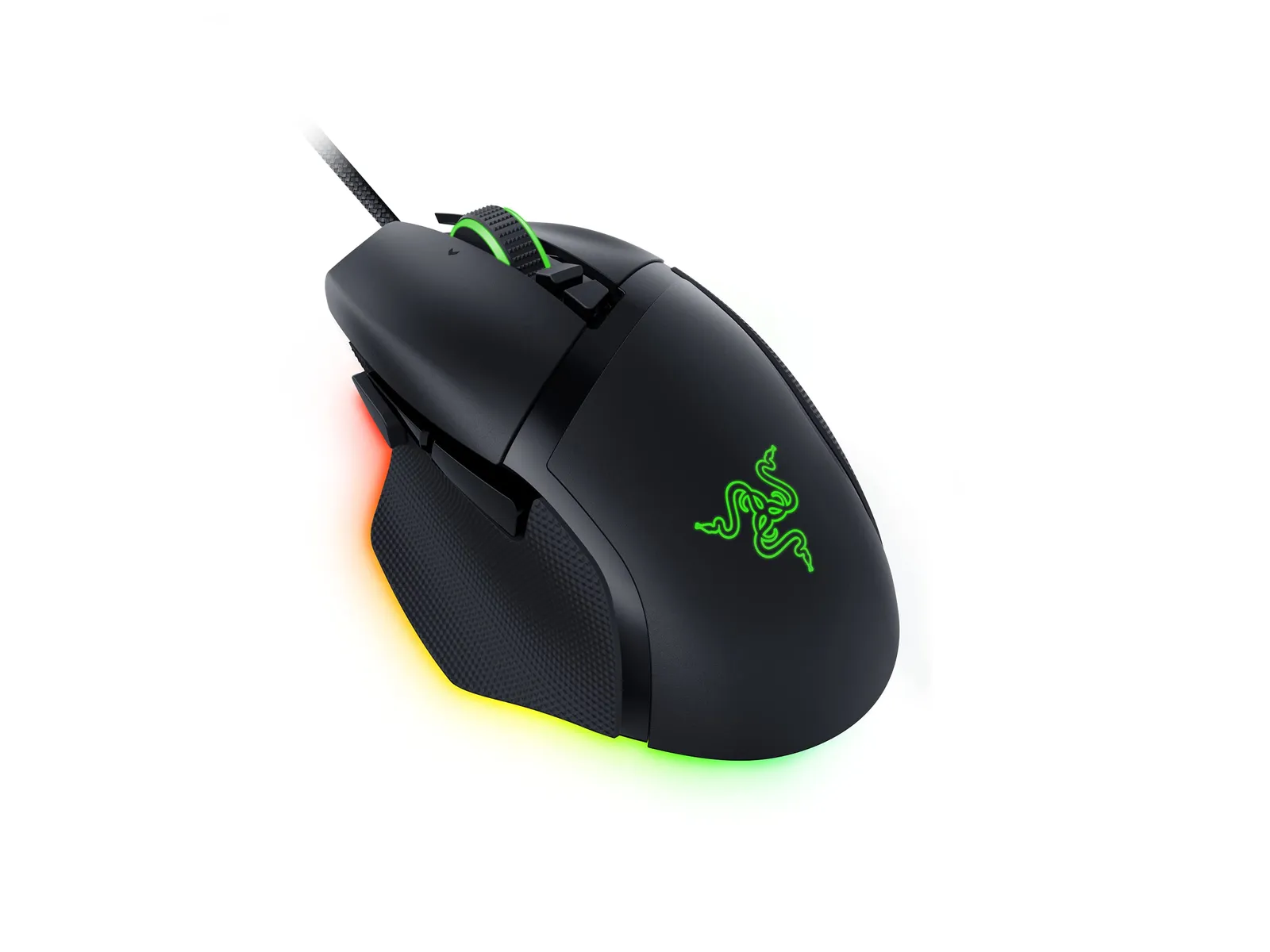 Razer Basilisk V3: Ratón Gaming Ergonómico con Cable, Sensor Focus Pro 35K, Negro