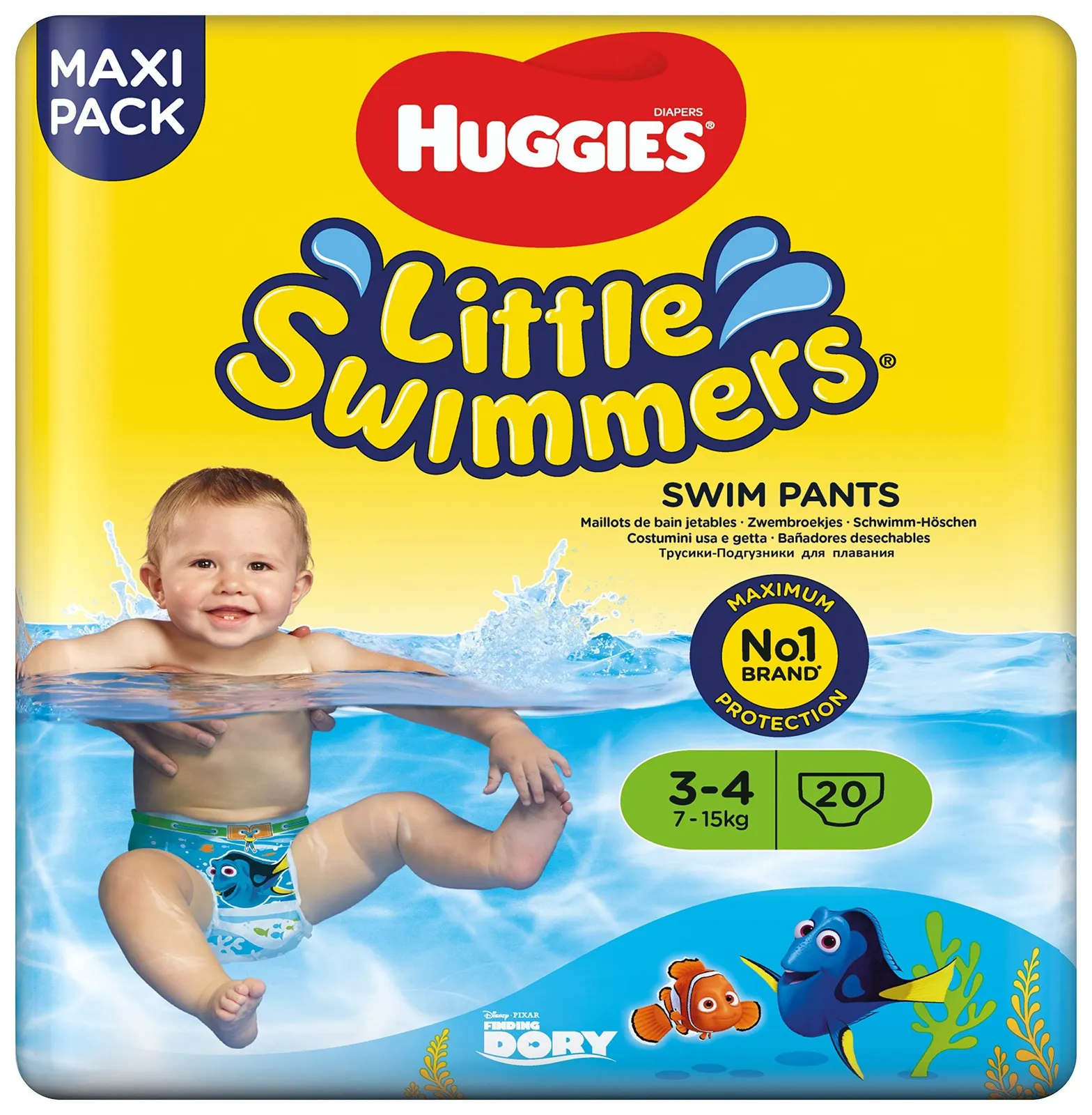 Huggies Little Swimmers Pañales Bañador Talla 3-4
