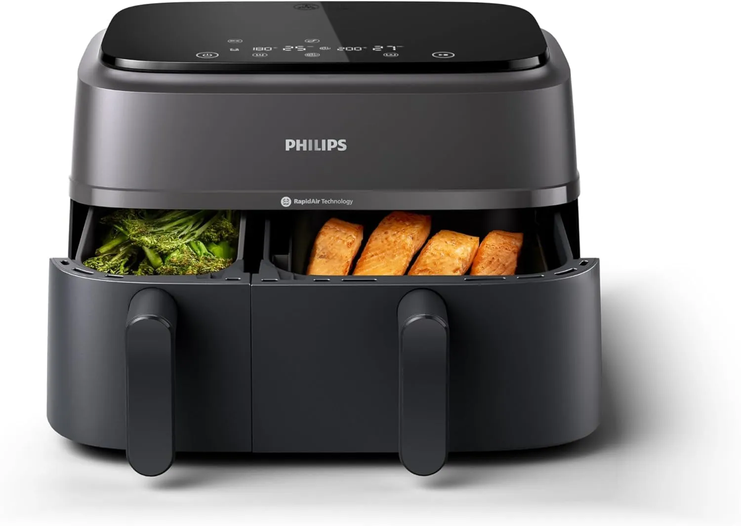 Philips Airfryer Dual Basket: Freidora de aire con doble cesta