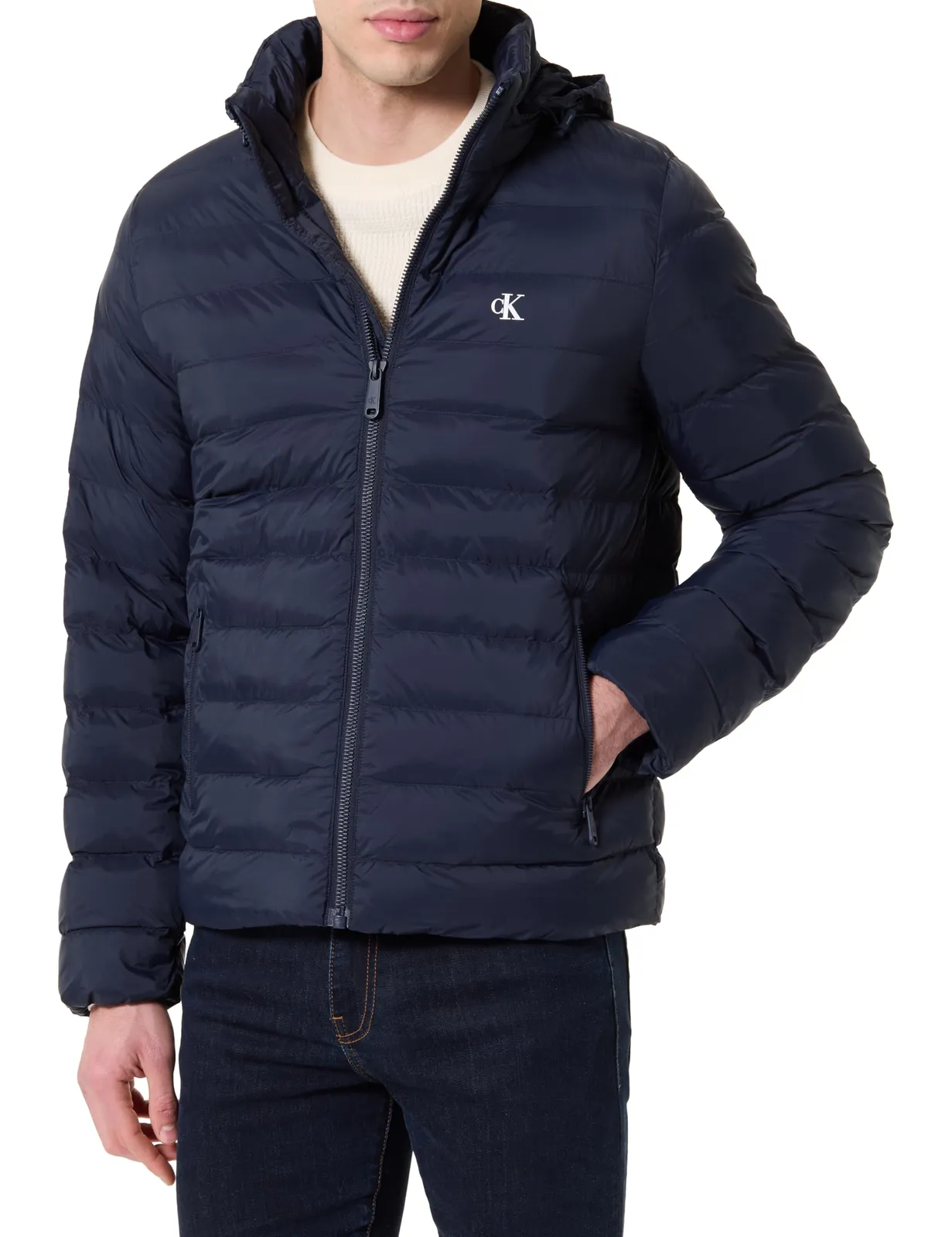 Calvin Klein Cazadora Acolchada para Hombre con Capucha