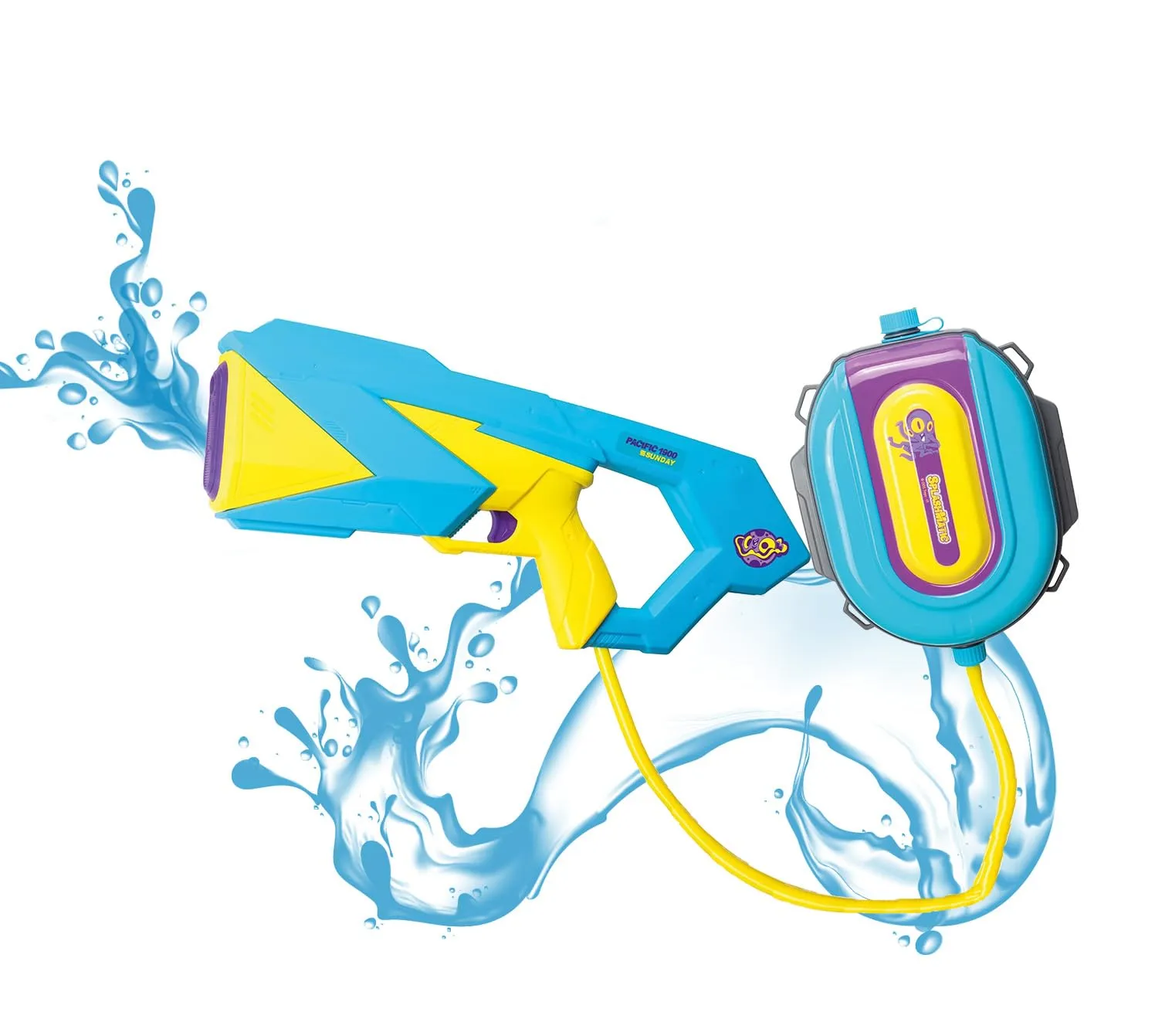 Mochila disparadora de agua ODS Splashmatic Pacific 1900 con batería