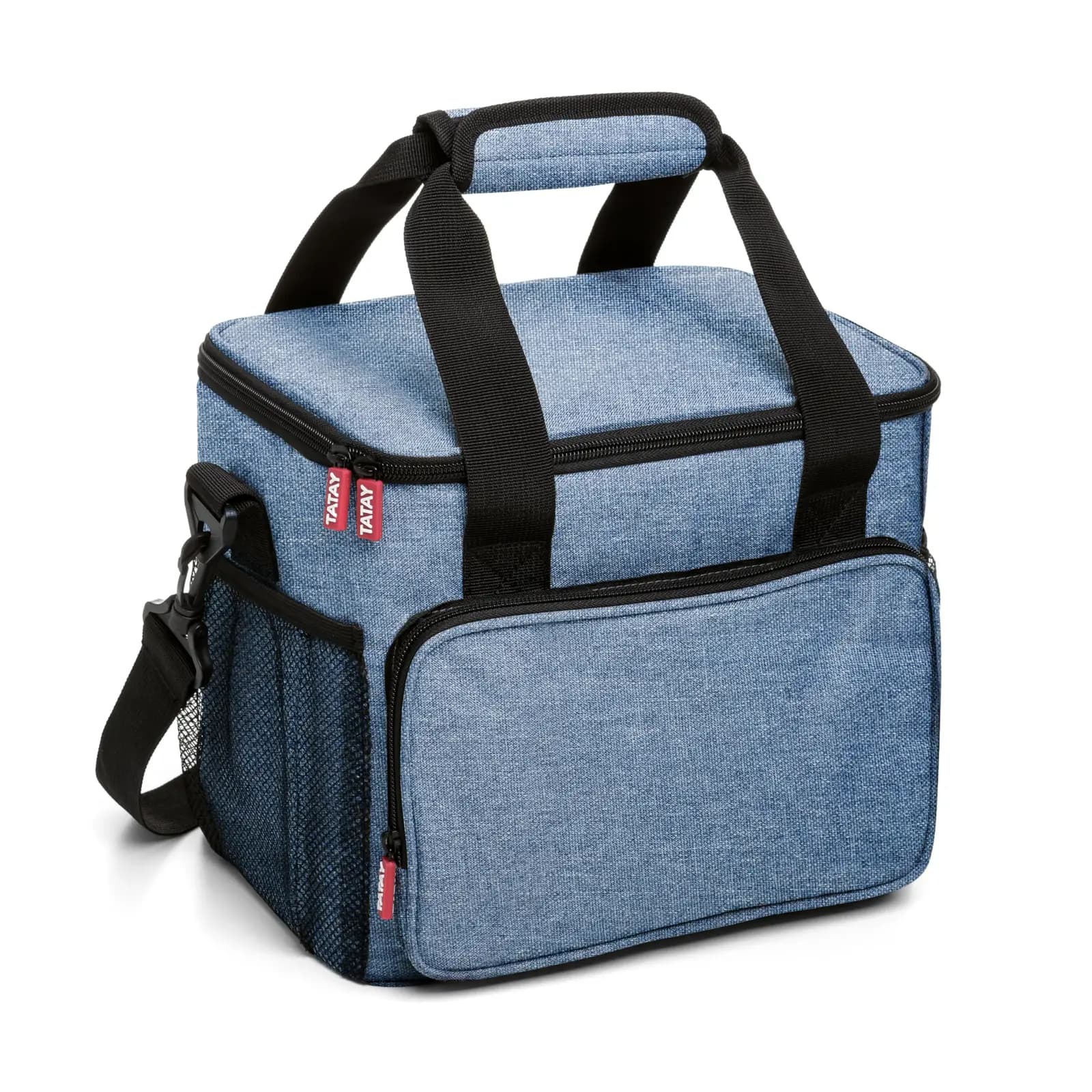 Bolsa Térmica Tatay Urban Food Picnic 11L con Aislamiento y Diseño Semirrígido, Azul Denim