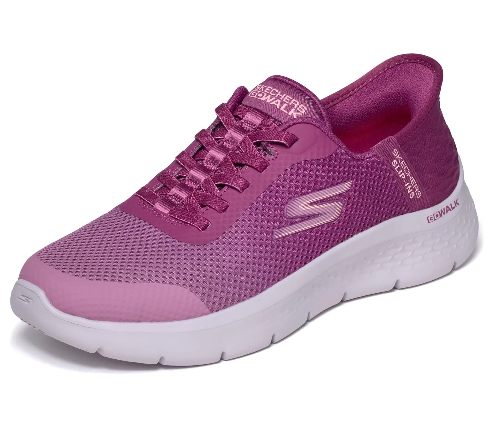 Zapatillas Deportivas Skechers GO Walk Flex Grand Entry Mujer Rojo Talla 5.5 (varias tallas)