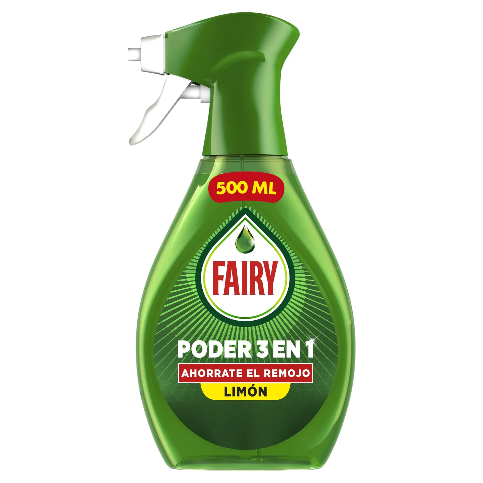 Fairy Poder Sin Remojo Limón Spray 500ml