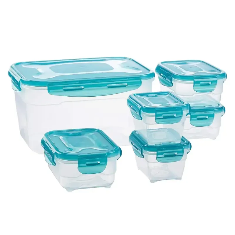 Pack de 6 Contenedores Herméticos Amazon Basics