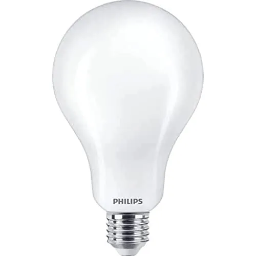 Bombilla LED Cristal Philips 200W E27 Mate Luz Blanca Cálida No Regulable