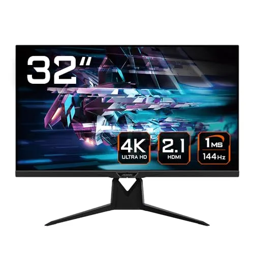 Monitor Gaming GIGABYTE AORUS FI32U 31.5" 4K UHD 144Hz 1ms HDR400